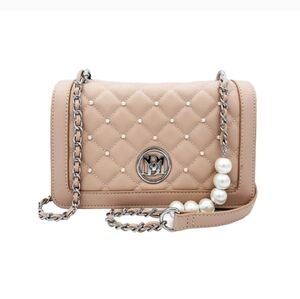 BADGLEY MISCHKA Faux-Leather Quilted Crossbody Bag